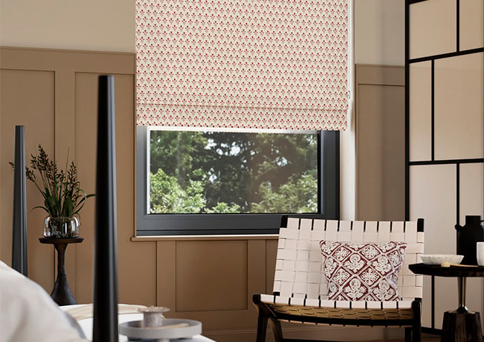 Emily Bond Hawthorn, Swiss Red - Roman Blind - Image 5